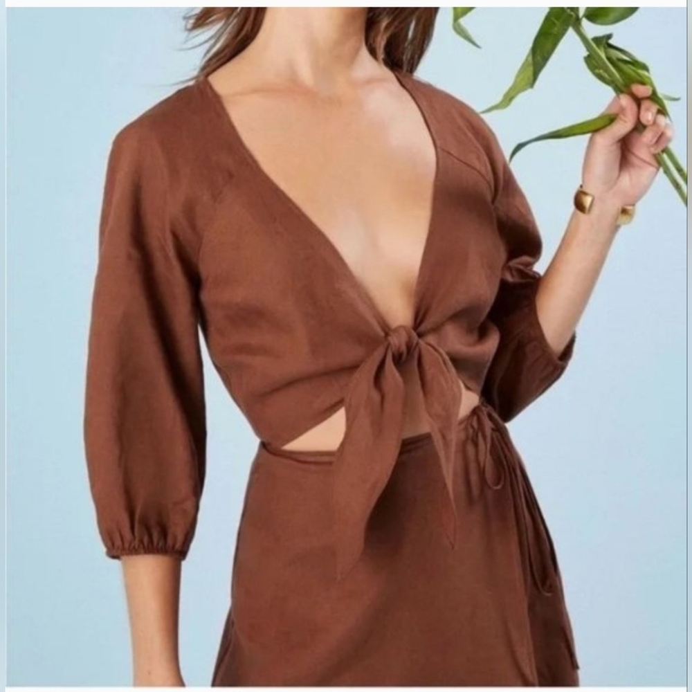 Reformation Crete Dress Size XS - Picture 2 of 7